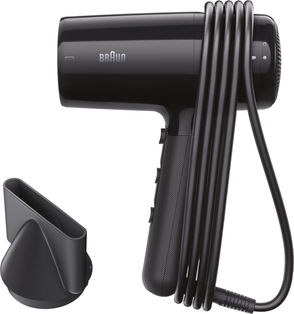 Braun HD2.0 Föhn BRHD200E - Krachtige Haardroger - Compleet met Blaasmond - Lichtgewicht - 2000W - 1.95m lang snoer - Braun - €34,90