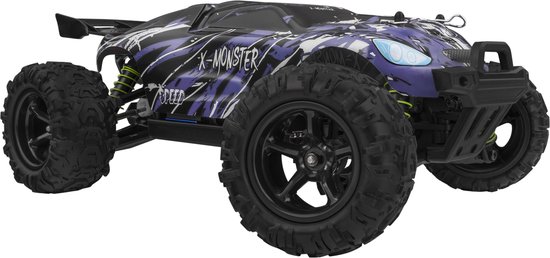 Overmax X-Monster 3.0 & 3.5 – Carrosserie pour voiture RC, capot de rechange pour monster truck, look renouvelé, durable et léger, installation facile, personnalisez votre RC, idéale pour courses et cascades tout-terrain
