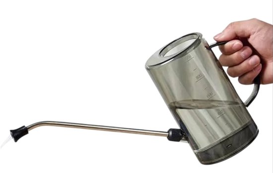 Set de 2 Arrosoirs d'intérieur - Grijs - Arrosoir - 1 litre - Arrosoirs d'intérieur - Arrosoirs d'extérieur - Arrosoirs - Arrosoir d'intérieur