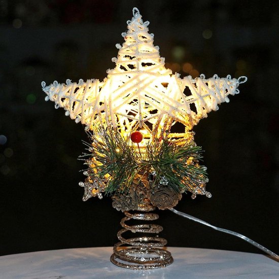 vtwonen ornament papier ster wit kopen? Kerstboomversiering