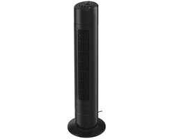 Torenventilator zwart 76 cm, 50W, 3 snelheden, oscillatie, timer, antislip, draaggreep, Silvercrest