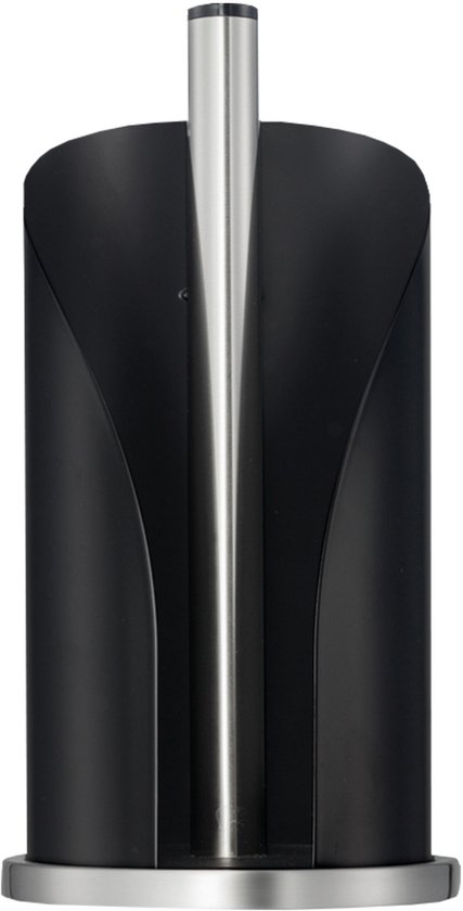 Wesco Porte-rouleau de cuisine - 30 x 15,5 - Noir mat
