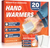 Bramble – 40 Handwarmers (20 Pakken) – Zelfverwarmende Zakwarmers – 8 Uur Warmte – Voor Handschoenen, Outdoor & Sport