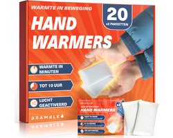 BRAMBLE - Handwarmers - 40 Stuks (20 Paar) - Tot 8 Uur Warmte