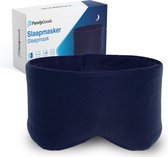Masque de sommeil PurelyGoods® - Masque pour les yeux - Occultant - Masque de sommeil - Homme et femme - Katoen - Bleu foncé