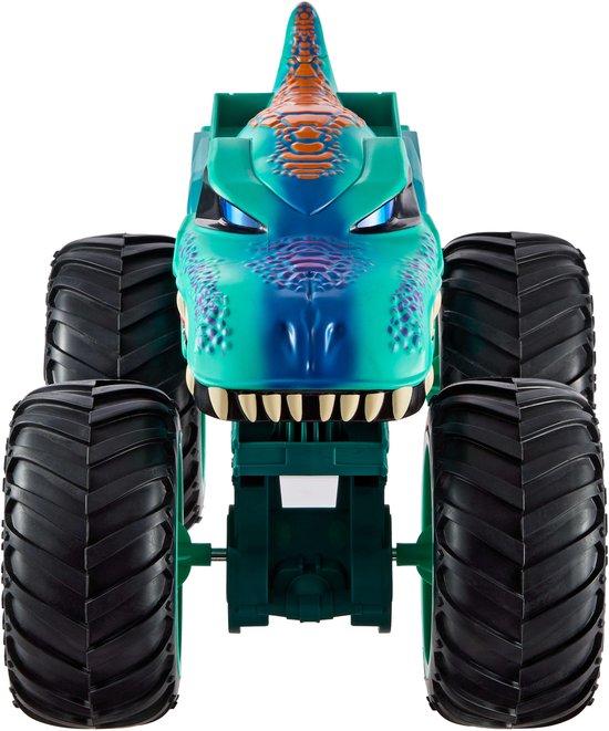 Hot Wheels Monstertrucks kolossale Mega-Wrex speelgoedtruck van Merkloos — afbeelding 5