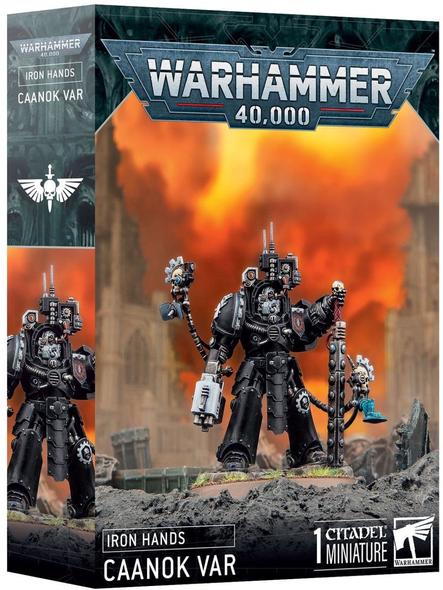 Space Marines Iron Hands Caanok Var