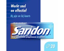 Saridon Tabletten - 2 x 20 tabletten - Voordeelverpakking
