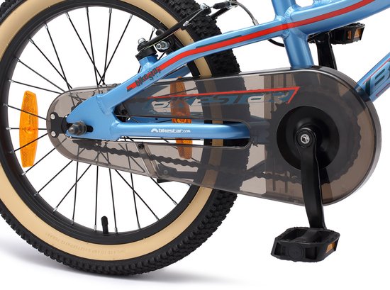 Bikestar vélo pour enfants VTT aluminium 18 pouces bleu