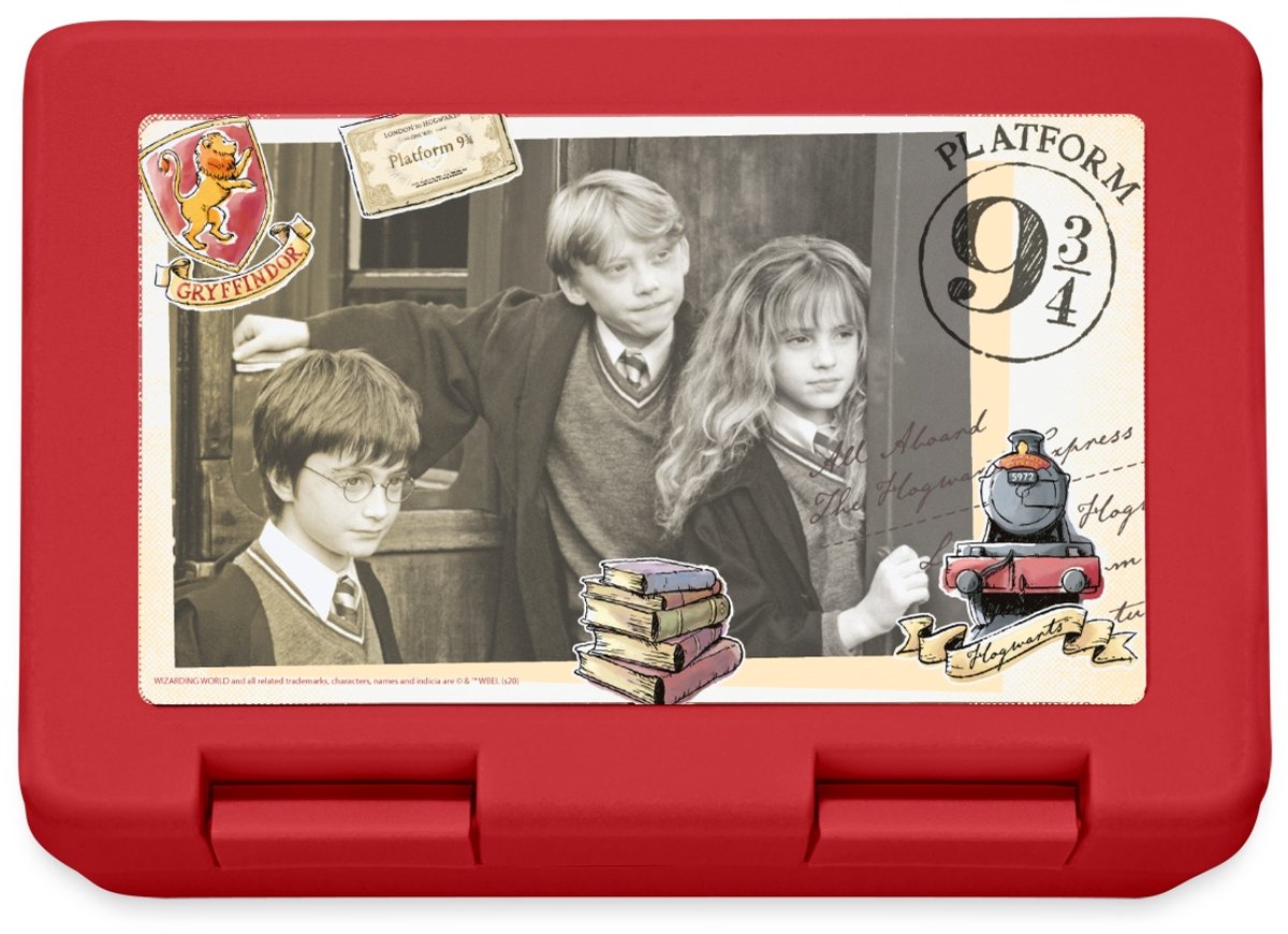 Harry Potter with friends at school Broodtrommel Lunchbox