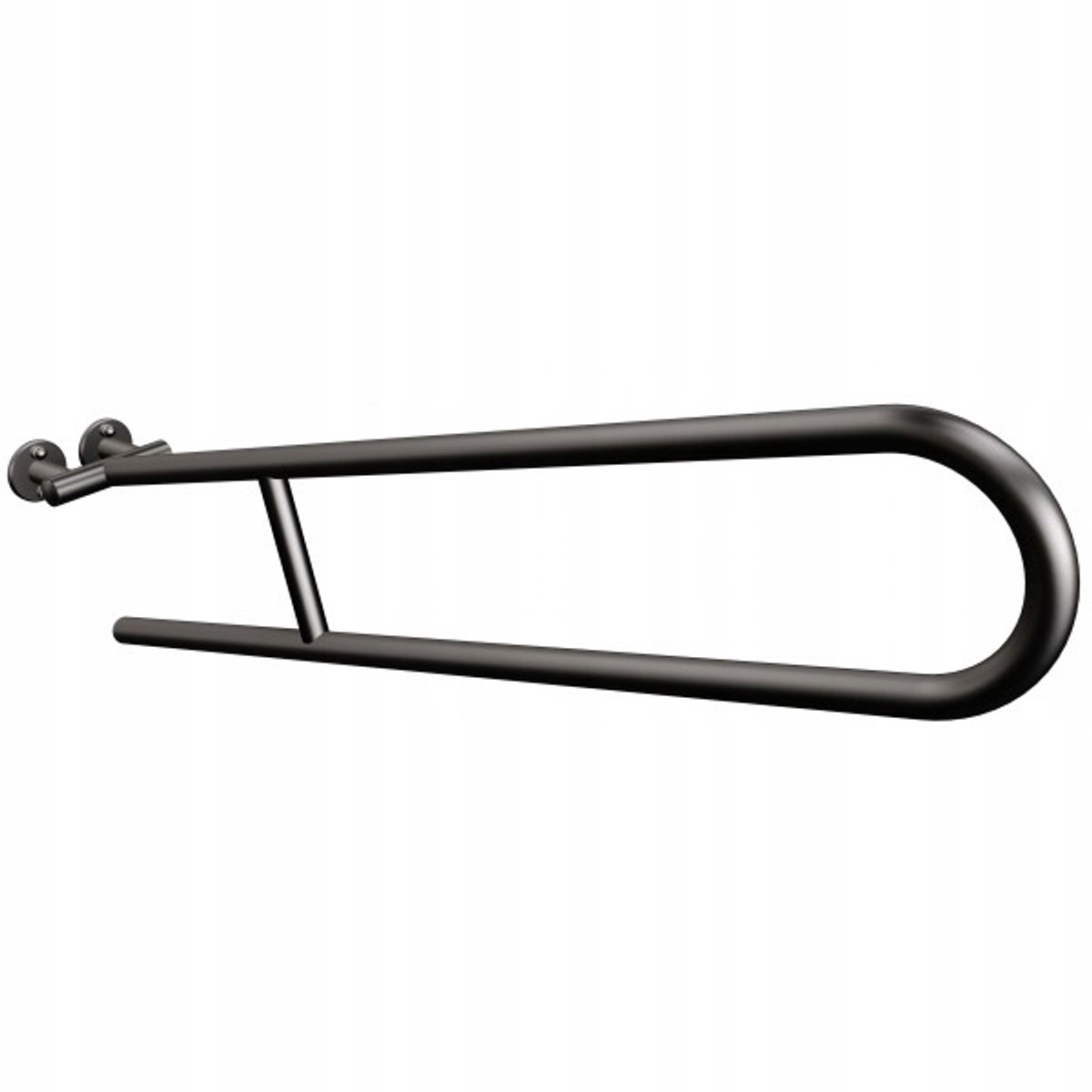 Andex Wandgreeep Zwart 85cm - 120kg - RVS