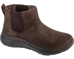 Skechers Go Walk Arch Fit 2.0 Boot - Classic Charm, Vrouwen, Bruin, Chelsea laarzen, maat: 36