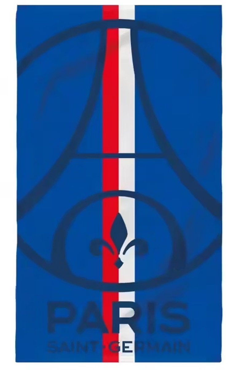 Paris Saint Germain Strandlaken Logo - 70 x 150 cm - Katoen