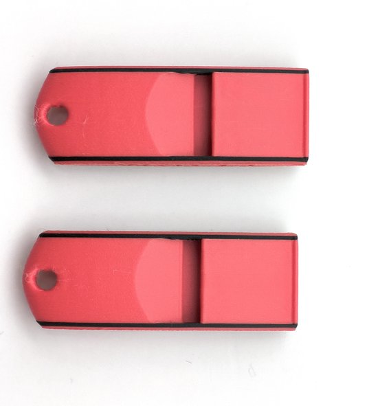 Zweeds Anti wolf fluitje - Set van 2 stuks - Sleutelhanger - Zeer luid