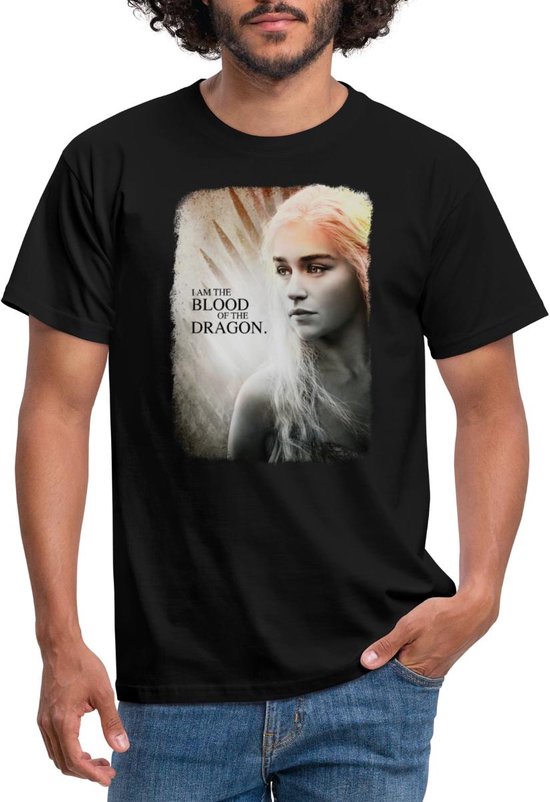 Game Of Thrones Daenerys Targaryen Citaat T-Shirt Heren