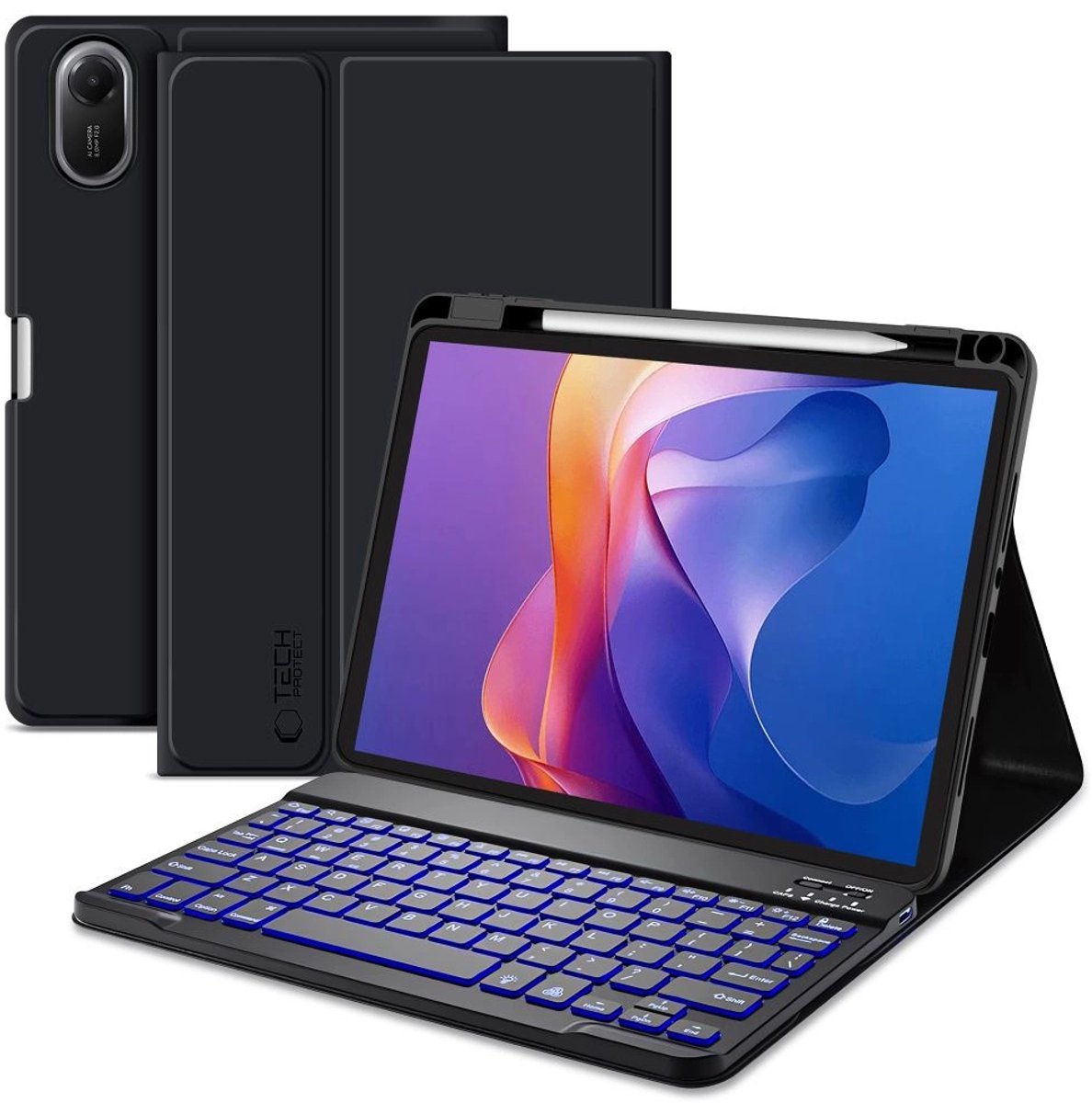 Tech-Protect Sc Pen Case Met Toetsenbord Voor Xiaomi Redmi Pad 2 11.0