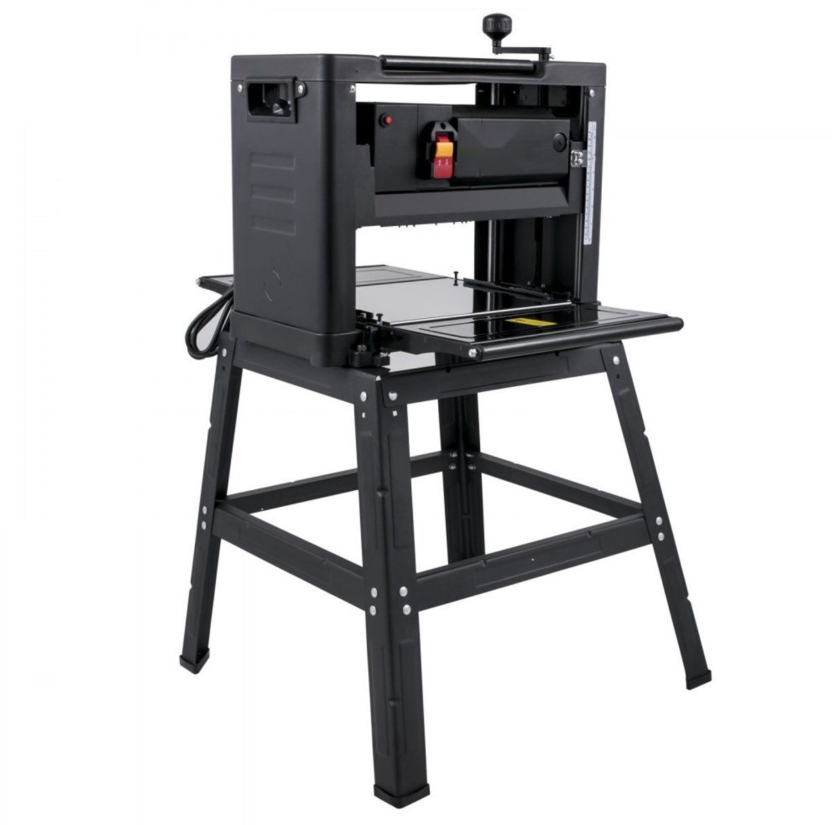 Vandikteschaaf Diktebank - Stationaire Houtschaafmachine - Schaafbreedte 330 mm - Vermogen 2 kW - Toerental 8000 omw/min - Aanvoersnelheid 6 m/min - Met onderstel