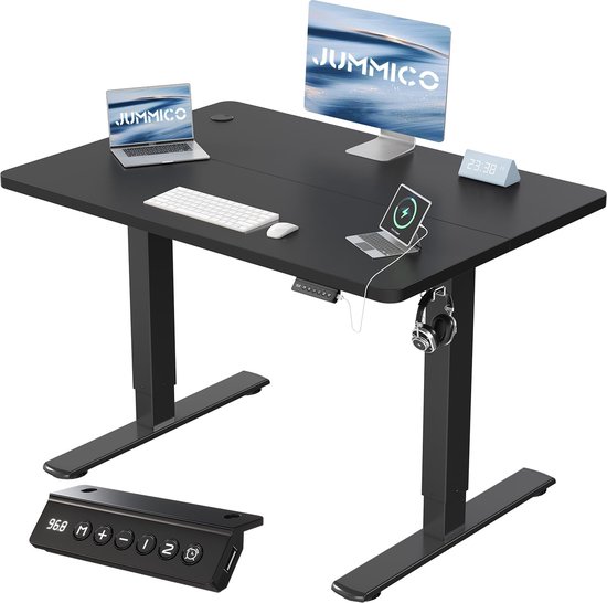 Electric Desk Jummico Pro – Elektrisch In Hoogte Verstelbaar ... - Bol