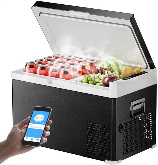 Benelux Select Koelbox Elektrisch - Koelbox Auto - Koelbox Electrisch - Koelbox 12V - App - Dual Zone - 12V/24V DC & 110-240V AC van Merkloos — afbeelding 3