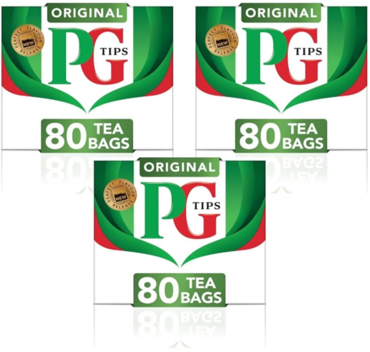 PG Tips One Cup Thee Original Zwarte Thee, Sinds 1930 Voor Echte Theeliefhebbers, Verfrissende Aromatische Smaak, 240 Zakjes, 1 Pak met Kajal Sticker