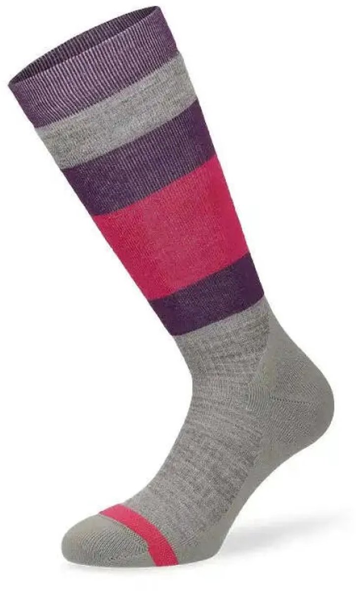 Lenz Meino Winter 1 Lange Sokken Veelkleurig Jongens Grijs