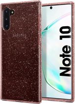 Spigen Liquid Crystal Hoesje Galaxy Note 10 Glitter Roze