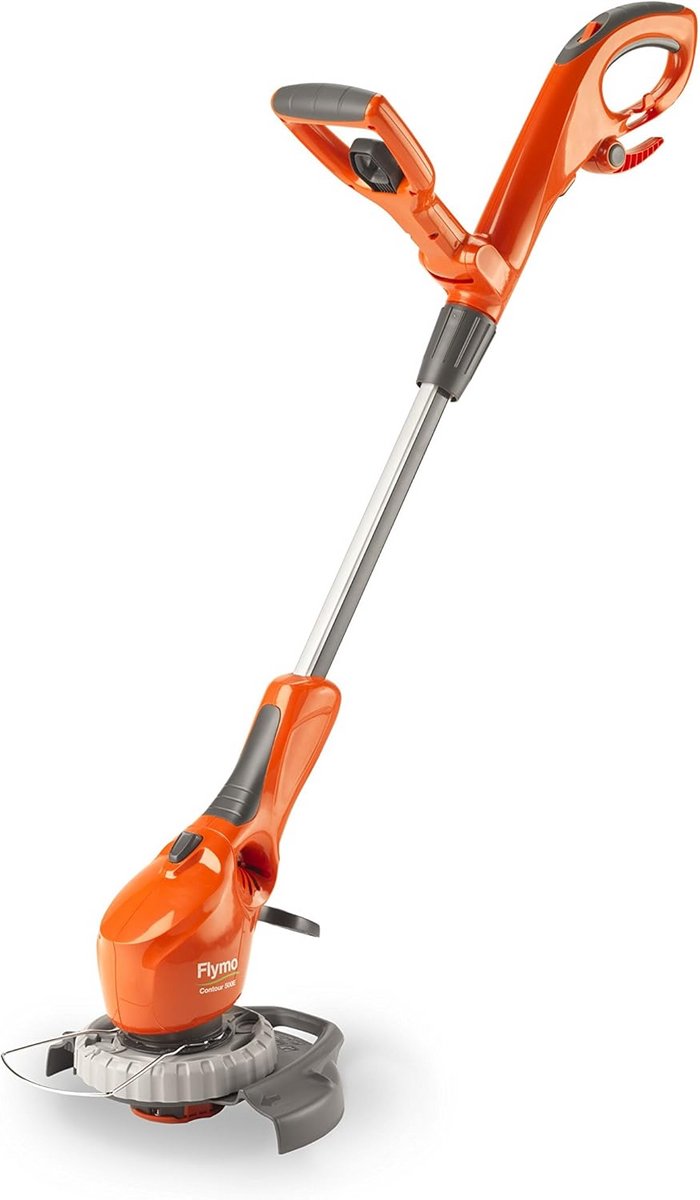 Elektrische grastrimmer en snijkanten, 500 W, maaibreedte 25 cm, oranje