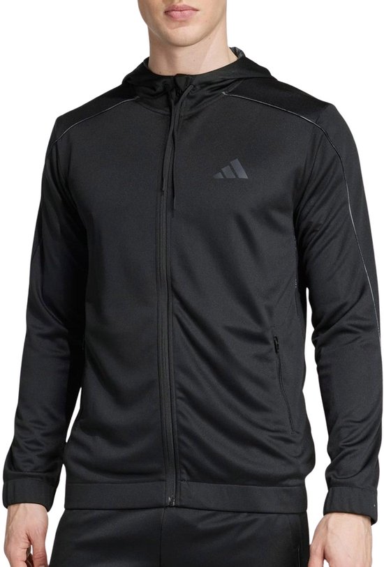 Adidas Essentials Seasonals Full Zip Trainingsjack Heren - Maat XL