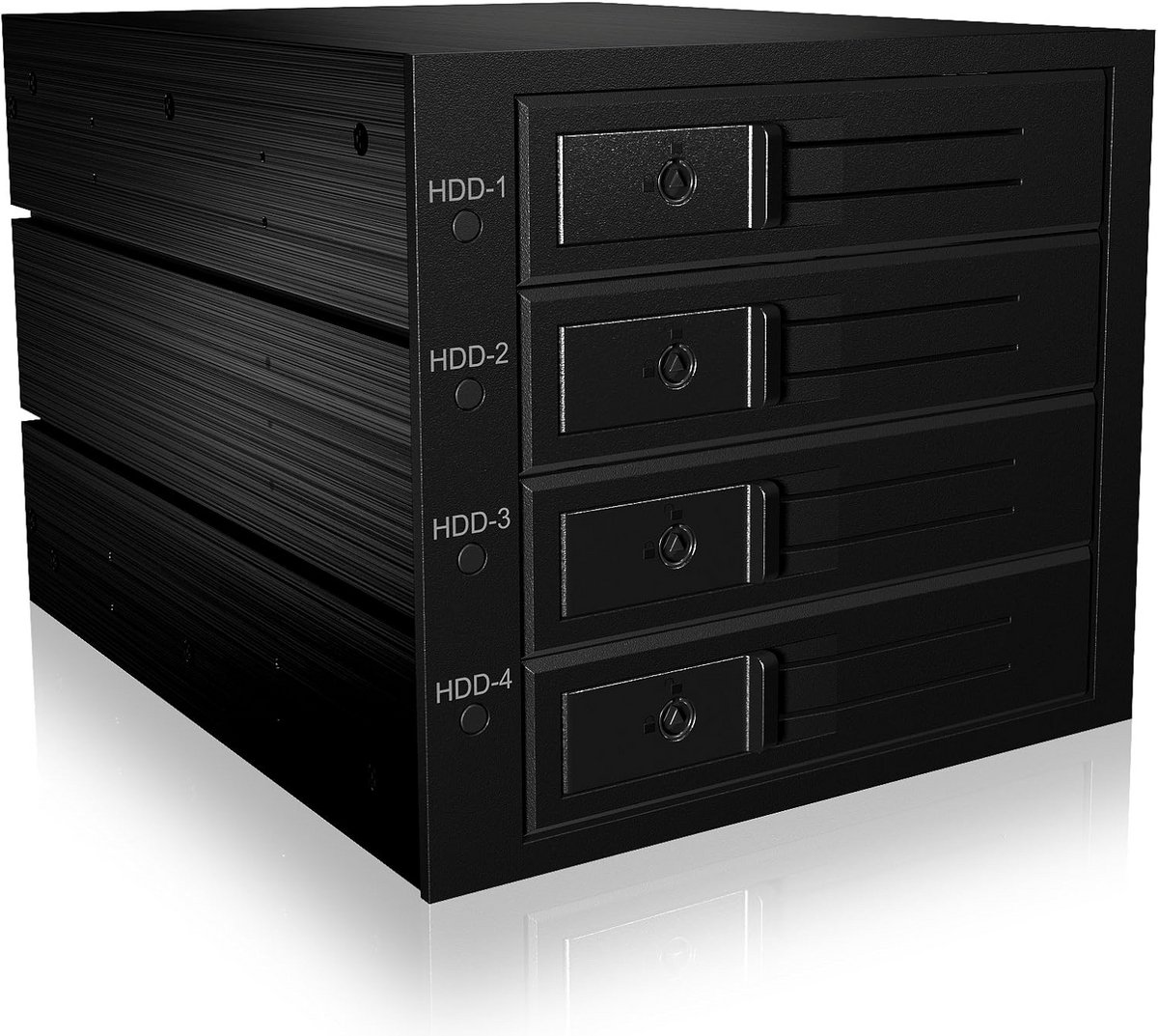 Backplane voor 4x 3.5 inch SATA/SAS Harde Schijven in 5.25 inch Bay