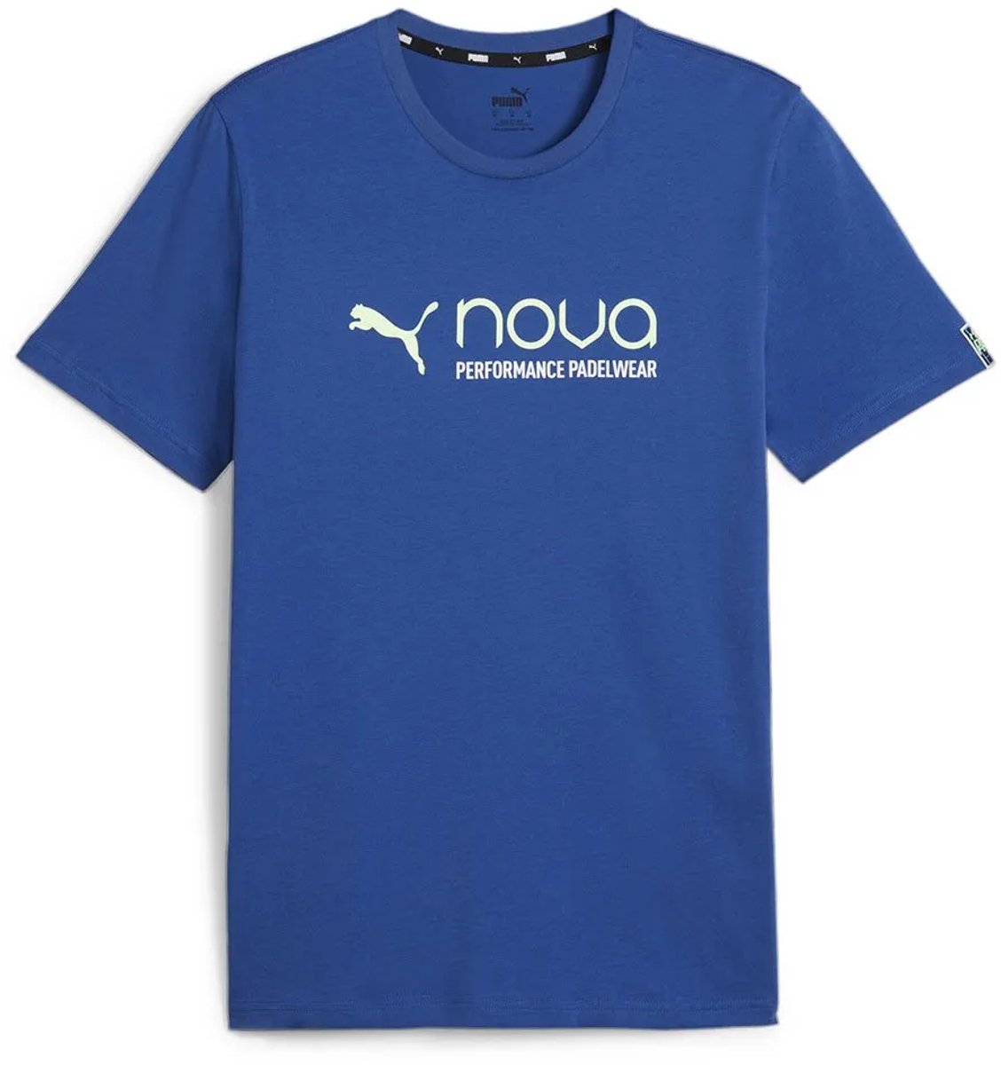 Puma 659248 Individual T-shirt Met Korte Mouwen Cobalt Glaze
