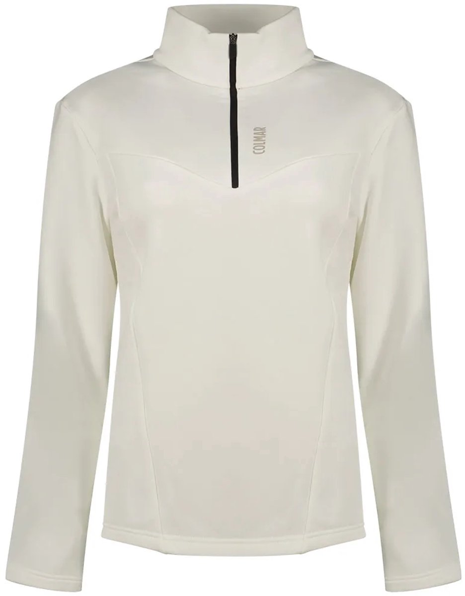 Colmar Linear Sweatshirt Met Halve Rits Wit XL Vrouw