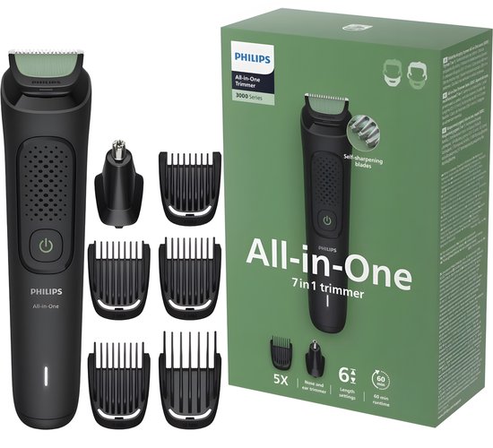 Philips All-in-One Trimmer 3000 Series MG3920/15 7-in-1 - Philips - €32,90