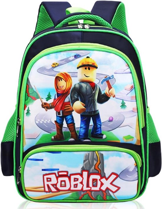 Nexawaveo Kinderrugzak met fluitband en reflecterende strips schooltas