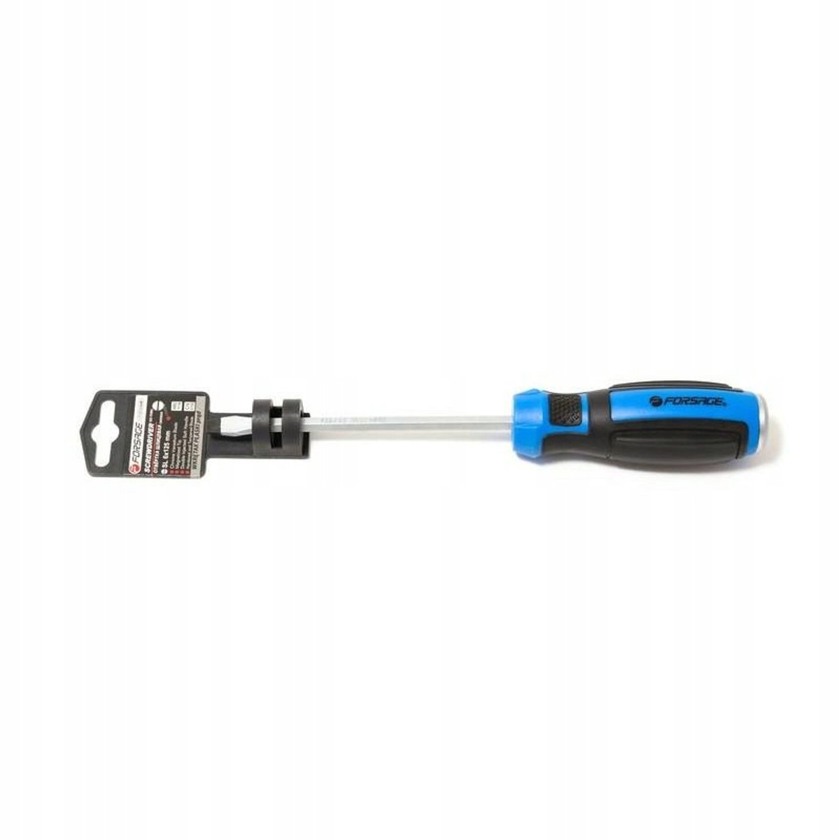 Forsage Platte Schroevendraaier SL6x125mm - Kracht en Magnetisme