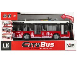Autobus met Licht en Geluid - Pull & Back Functie