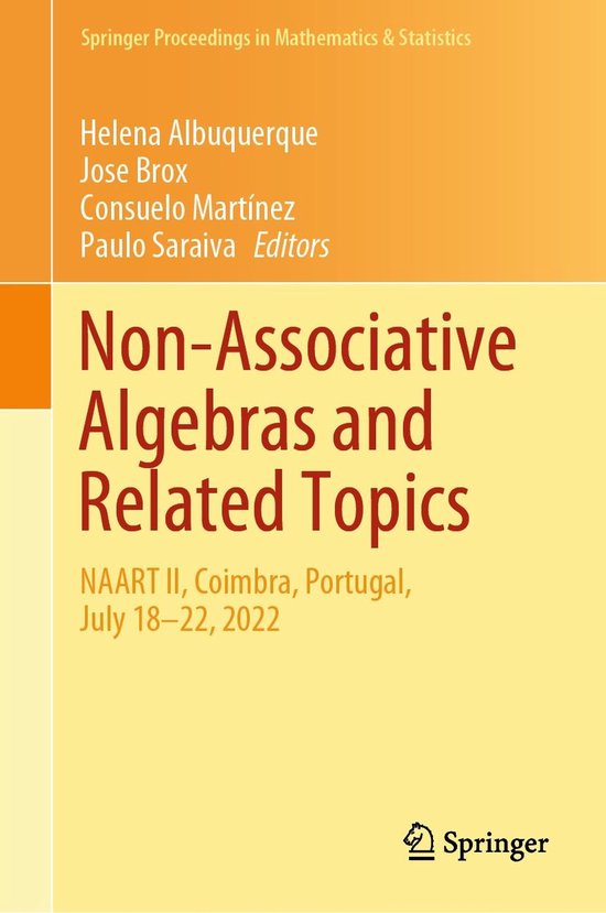 Mathematics and Statistics (R0) - Non-Associative Algebras a ... - cover