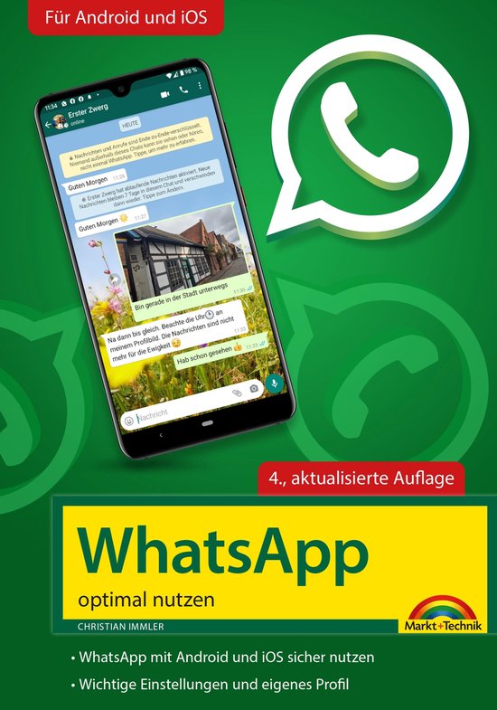 WhatsApp - optimal nutzen - 4. Auflage - neueste Version 202 ... - cover