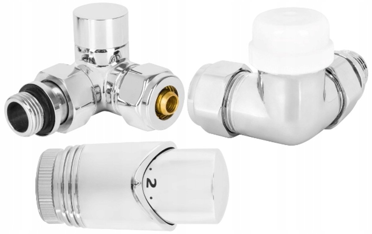 Thermostatische Radiator Aansluitset Links As