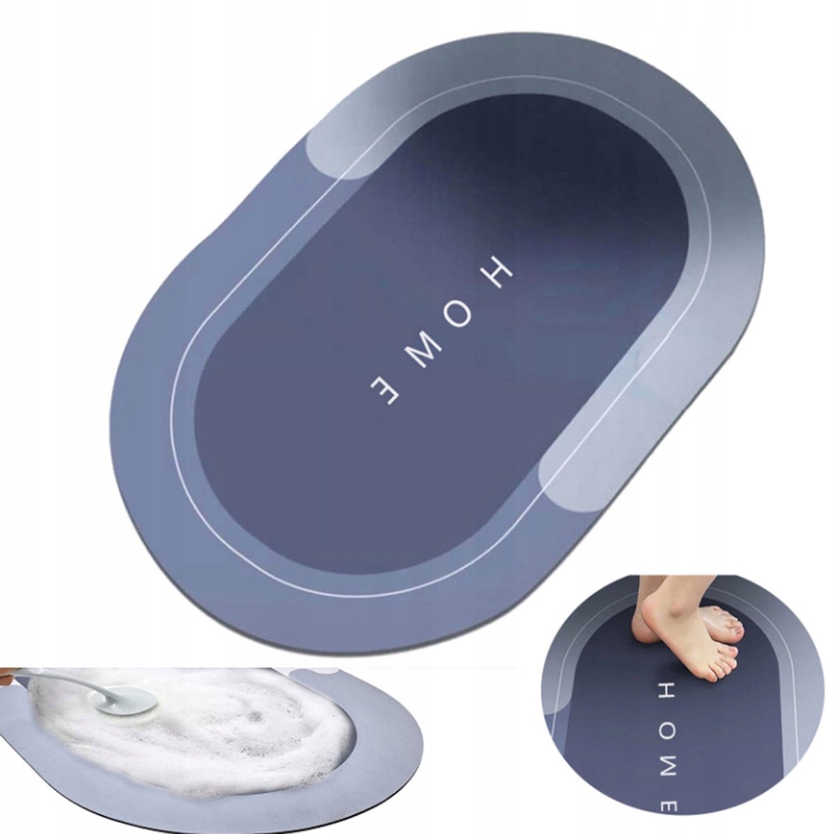 Snelle Drug Badmat 50x80cm - Zacht & Antislip