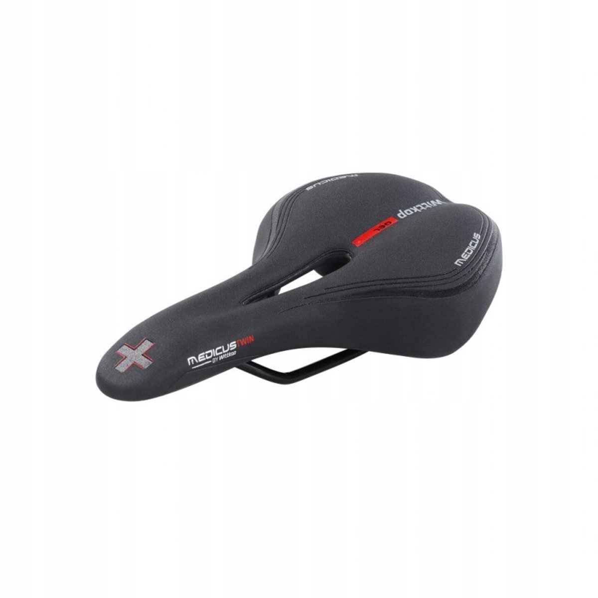 Wittkop Medicus Twin 4.0 Race Fietszadel - Comfortabel MTB & Trekking