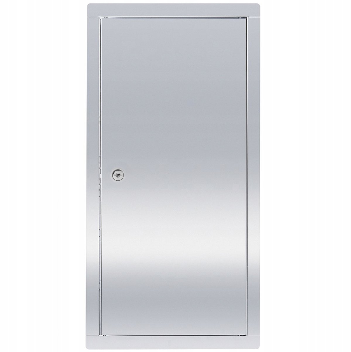 Inspectieluik RVS 40x60 cm met gleuf