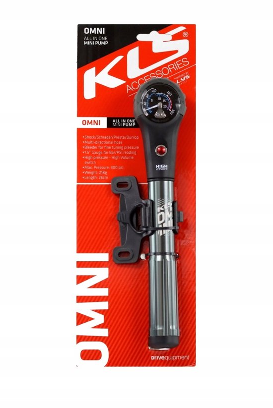 Merkloze Fietsbanden & Demper Pomp met Manometer — afbeelding 5
