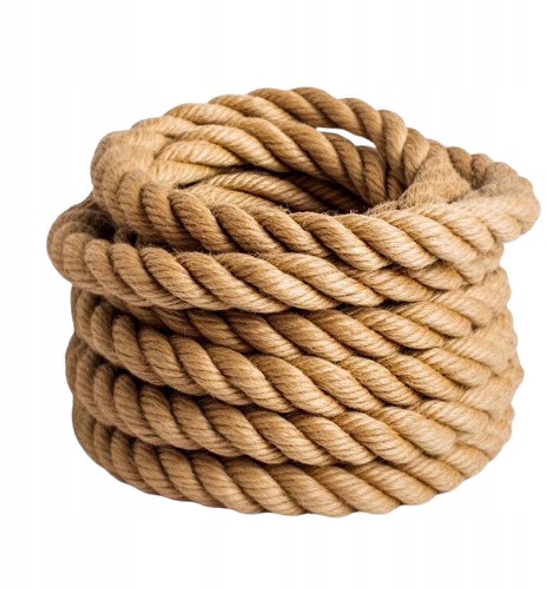 Natuurlijk Jute Touw 10mm x 100m - Sterk & Weerbestendig