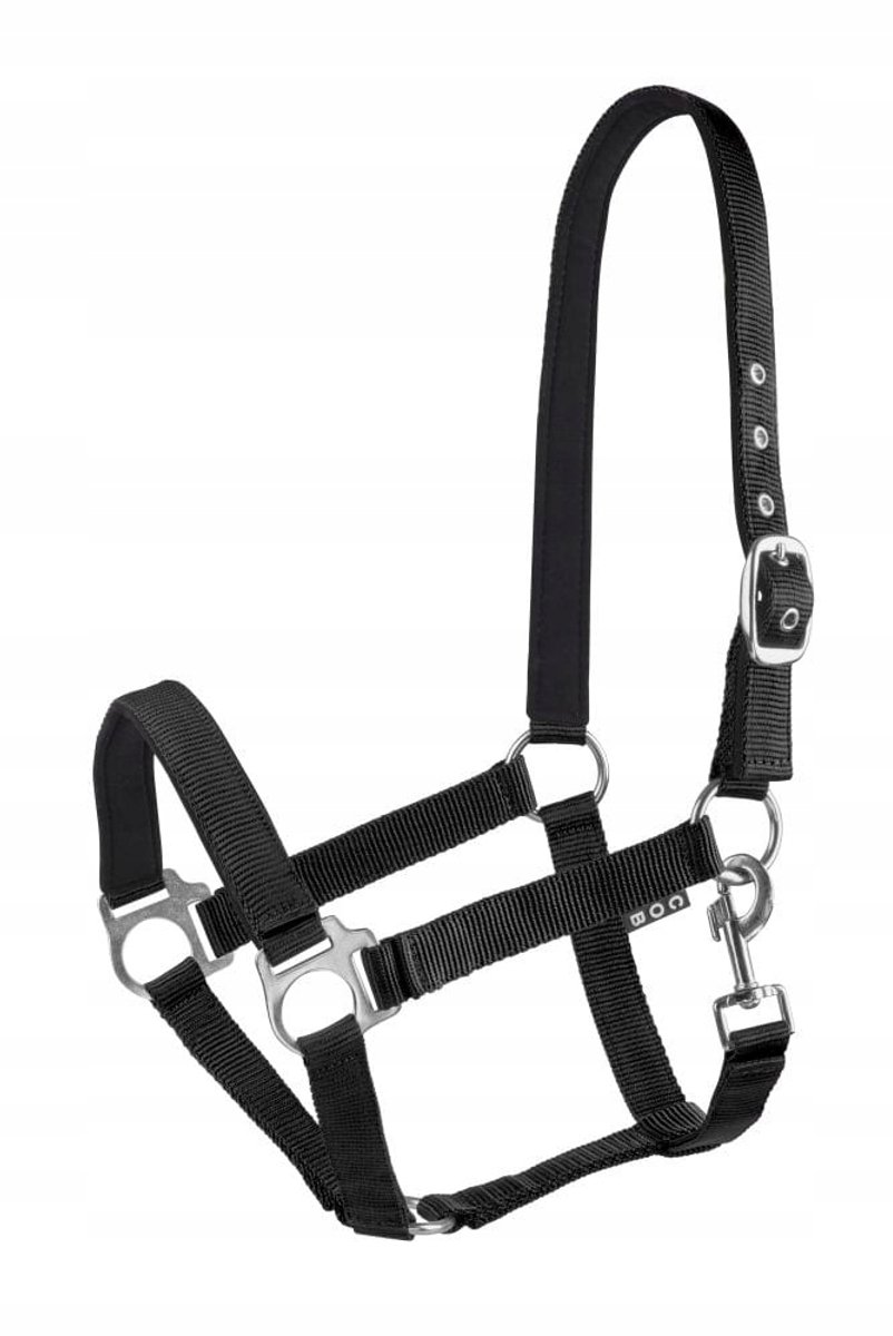 Kantar met Nubuck Voering voor Paard - Start Economic Lined Zwart COB