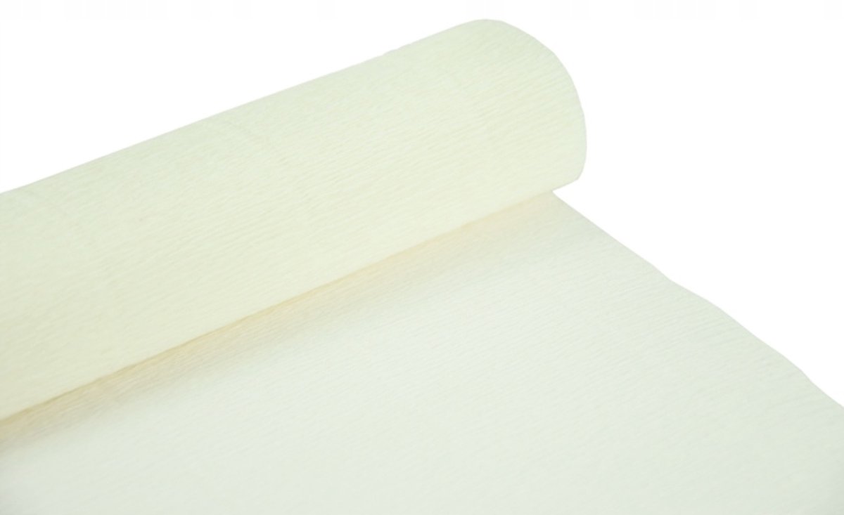 Cartotecnica Rossi Crêpepapier Wit 600 - 50x250cm, 180 g/m²
