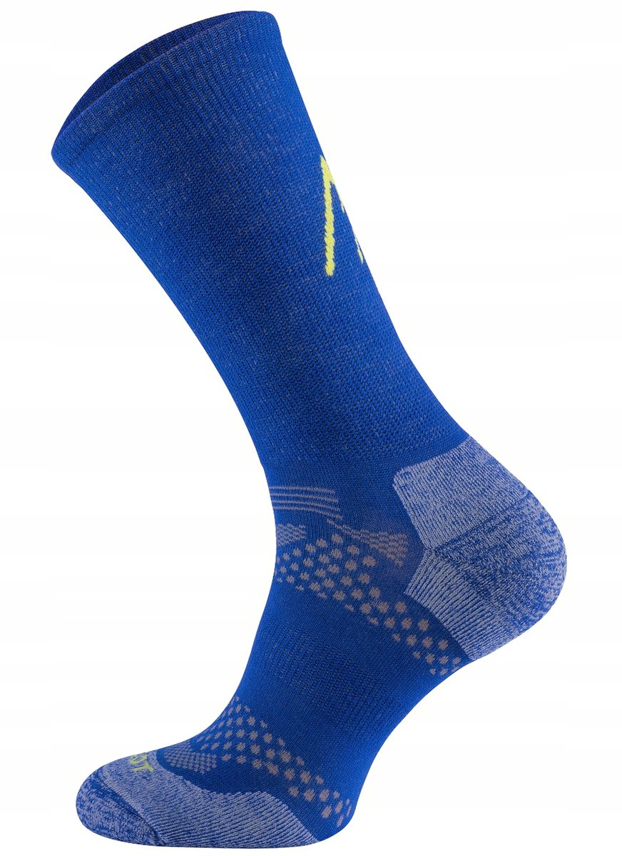 TODO Peak Light Merino Sokken Blauw