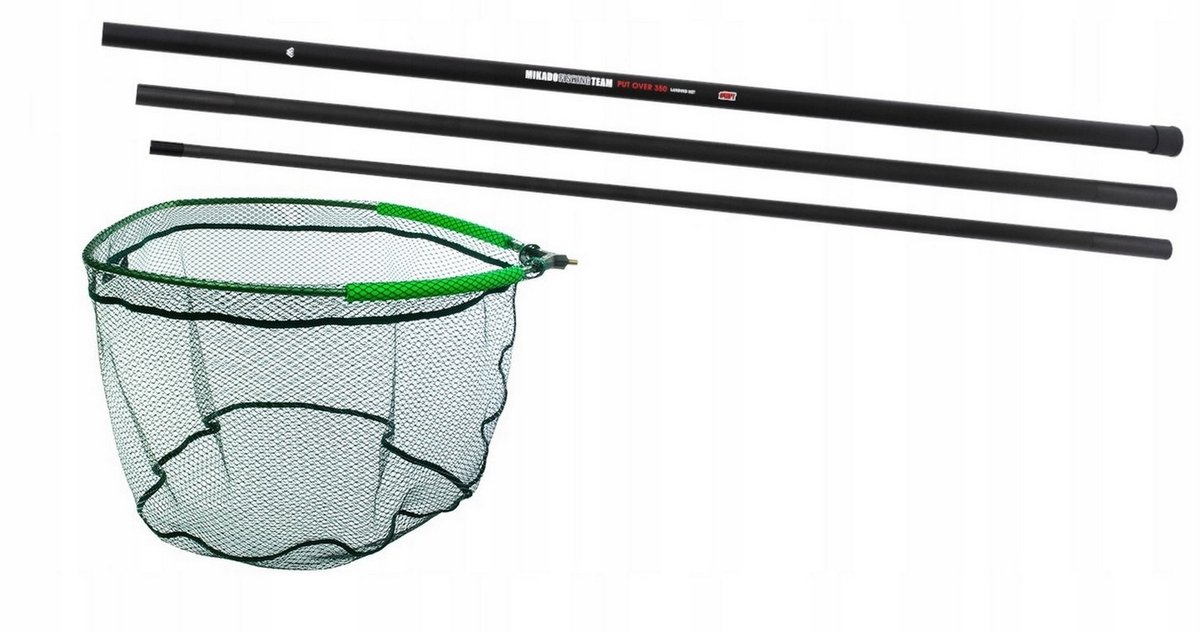 Merkloze Hengel Schepnet Steel & Net 350cm, 60x50x45cm