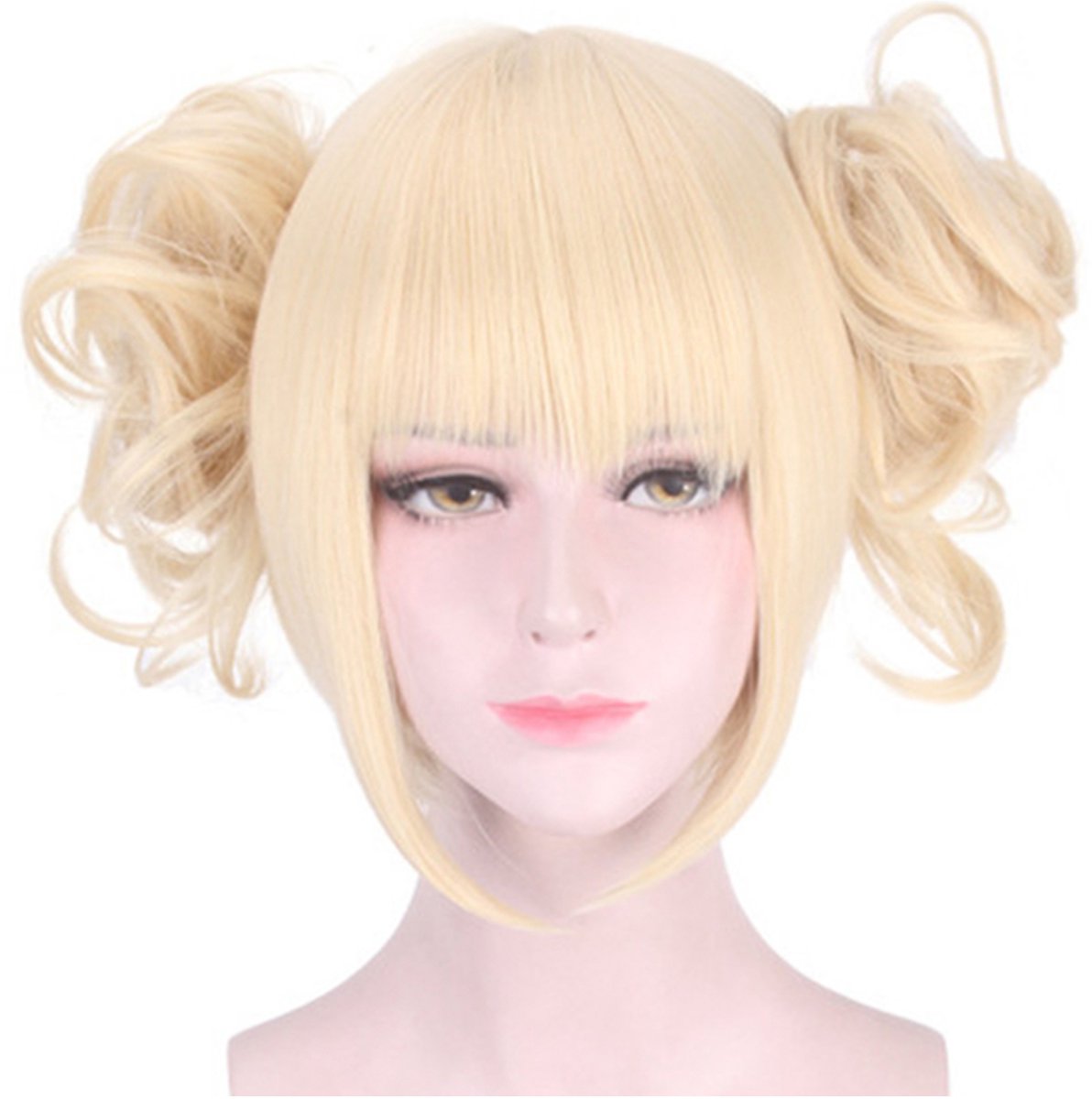Blonde anime pruik Himiko Toga cosplay - mijn held Academia