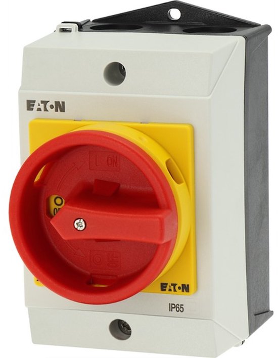 Eaton T0-1-8200/I1/SVB Interrupteur de maintenance pour montage au sol, verrouillable 690 V rouge 1 pc(s)
