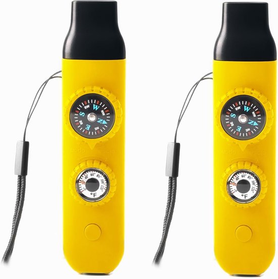 DONGKER Titanium noodfluitje, 120 dB luide signaalfluitje, 4,8 cm lang, superlicht, EDC, noodfluitje voor backcountry, wandelen, camping, training